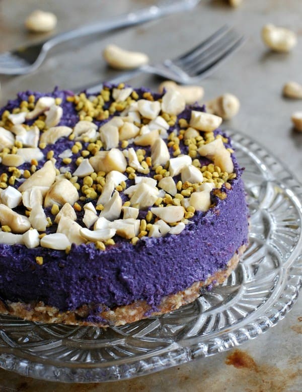 No bake blåbärscheesecake 7 No bake blåbärscheesecake | Receptskatt