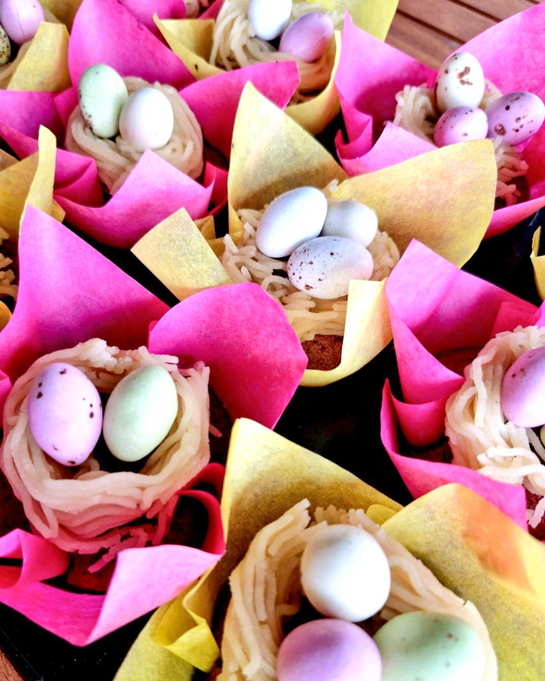 Påskmuffins Påskmuffins
