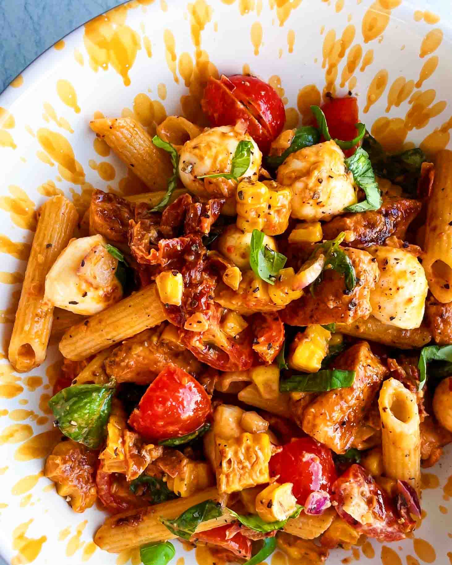 Somrig pastasallad Somrig pastasallad