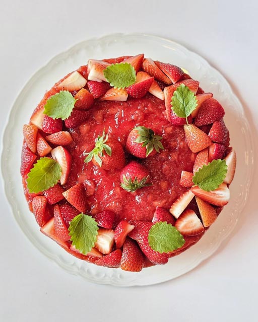 Jordgubbscheesecake 11 Jordgubbscheesecake | Receptskatt