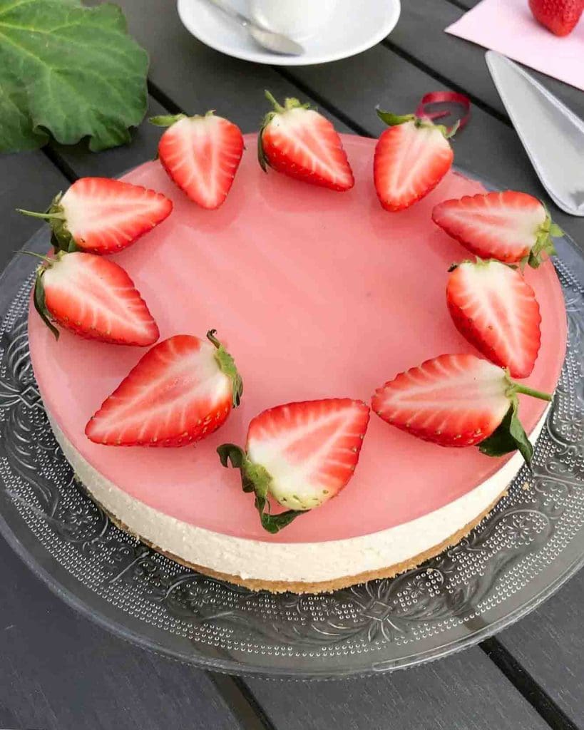 Rabarbercheesecake 15 Rabarbercheesecake | Receptskatt