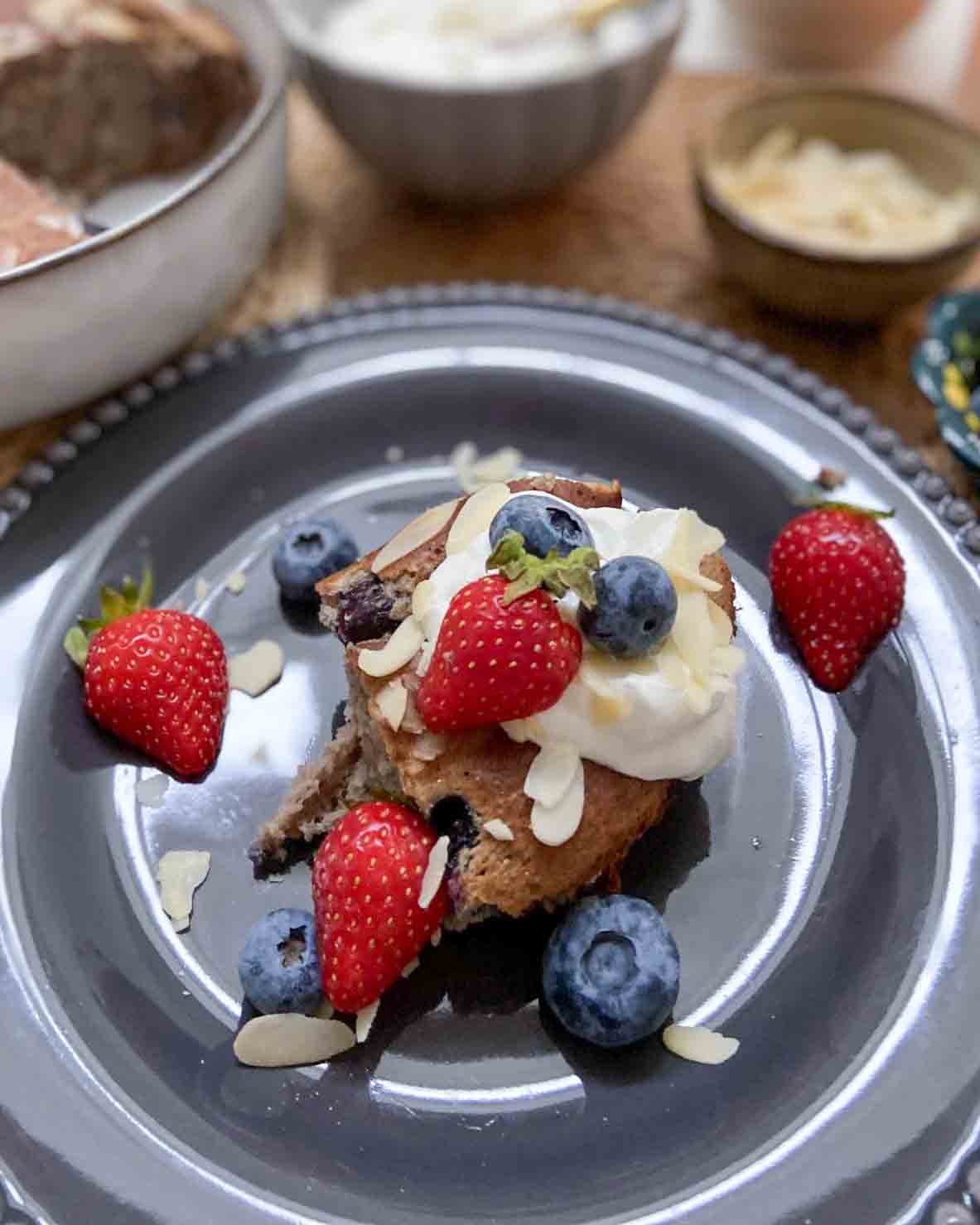 Bananpannkaka i ugn Bananpannkaka i ugn