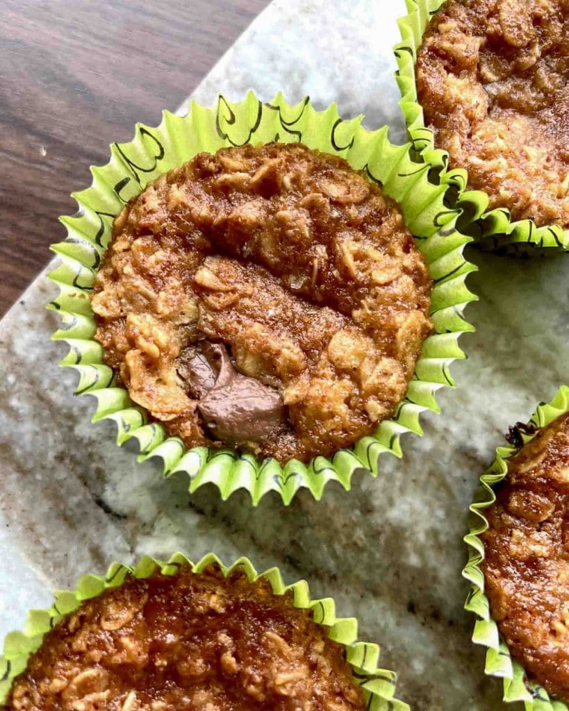 Havrekaksmuffins med brynt smör och Nutella 14 Havrekaksmuffins med brynt smör och Nutella | Receptskatt