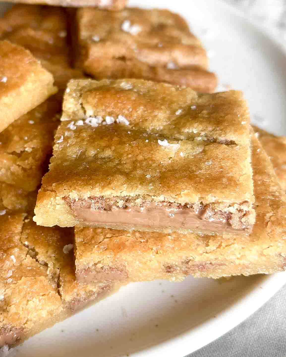 Kolakakor med inbakad choklad Kolakakor med inbakad choklad