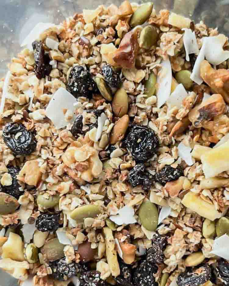 Hemmagjord granola Hemmagjord granola