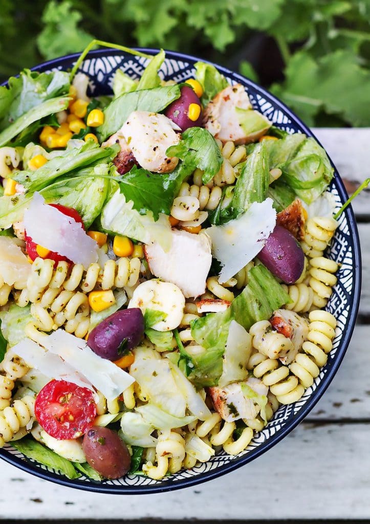 Pastasallad med kyckling 7 Pastasallad med kyckling | Receptskatt