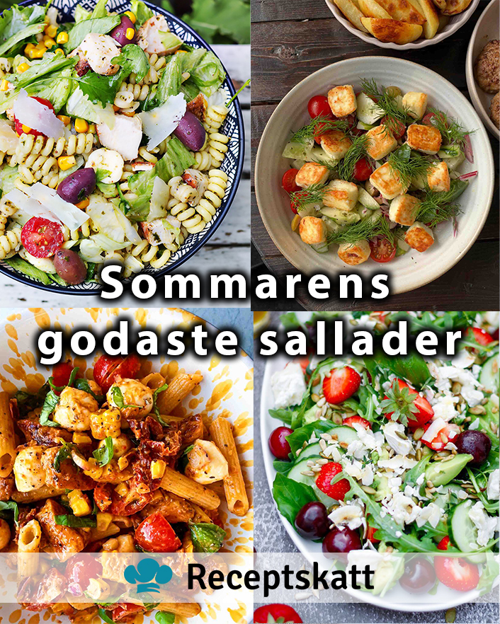 Sommarens godaste sallader Sommarens godaste sallader