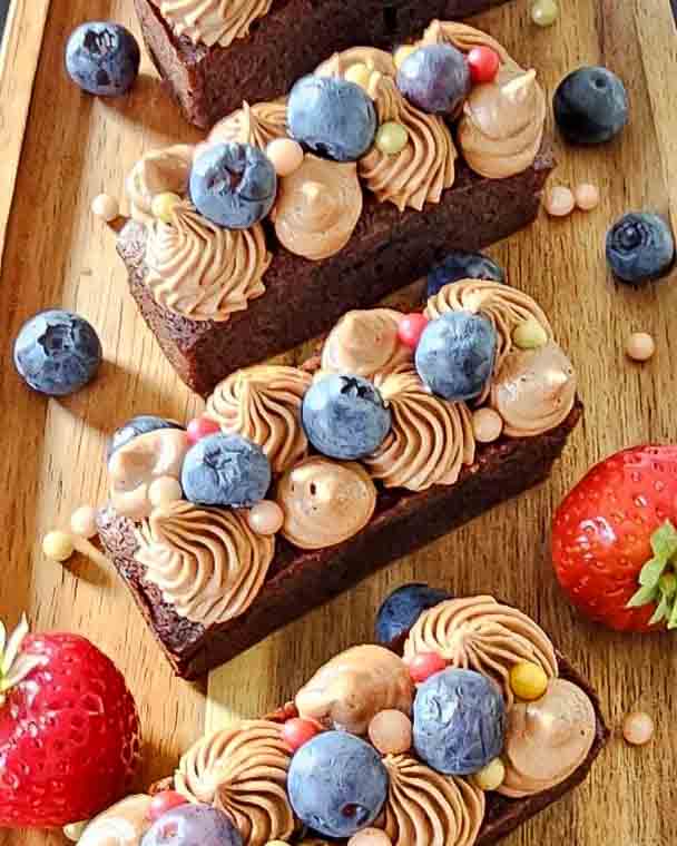 Chokladfinancier med brynt smör och nutellafrosting 15 Chokladfinancier med brynt smör och nutellafrosting | Receptskatt