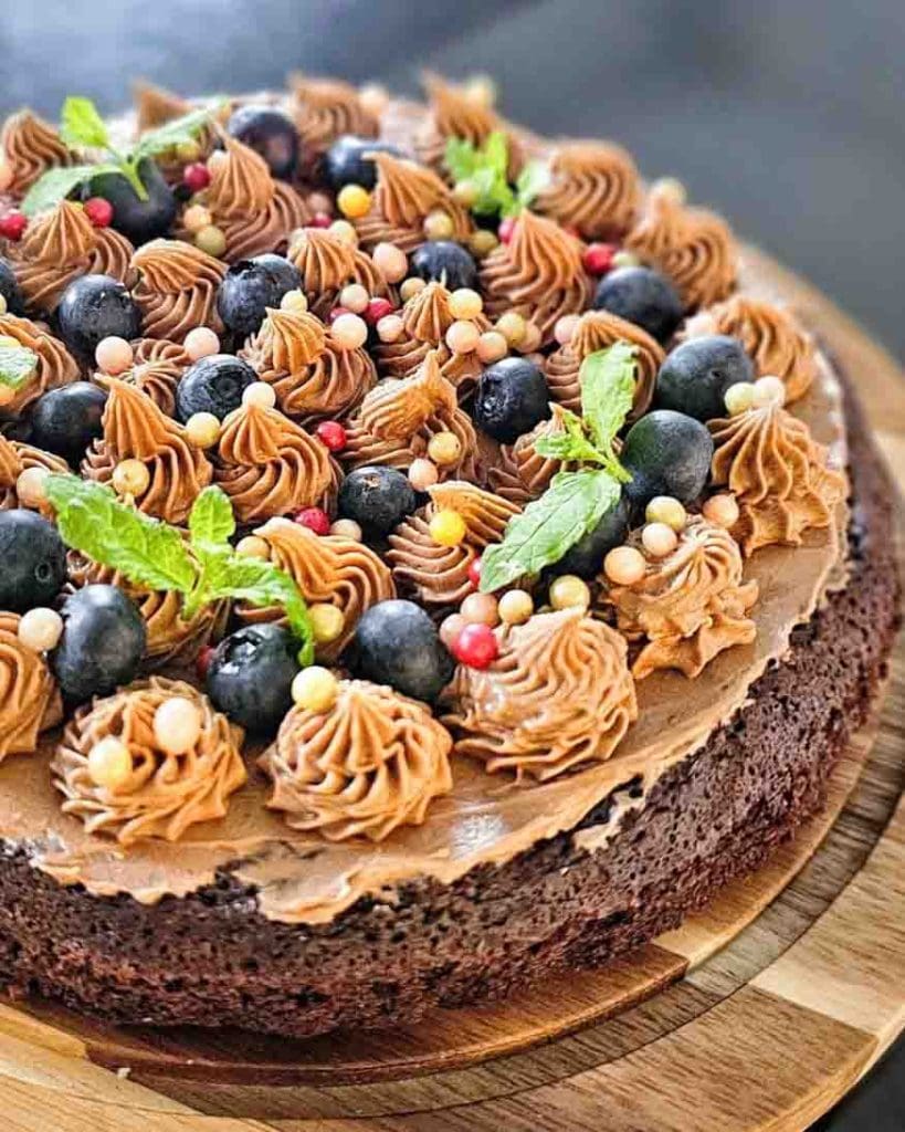 Hasselnötbrownie med nutellafrosting 13 Hasselnötbrownie med nutellafrosting | Receptskatt