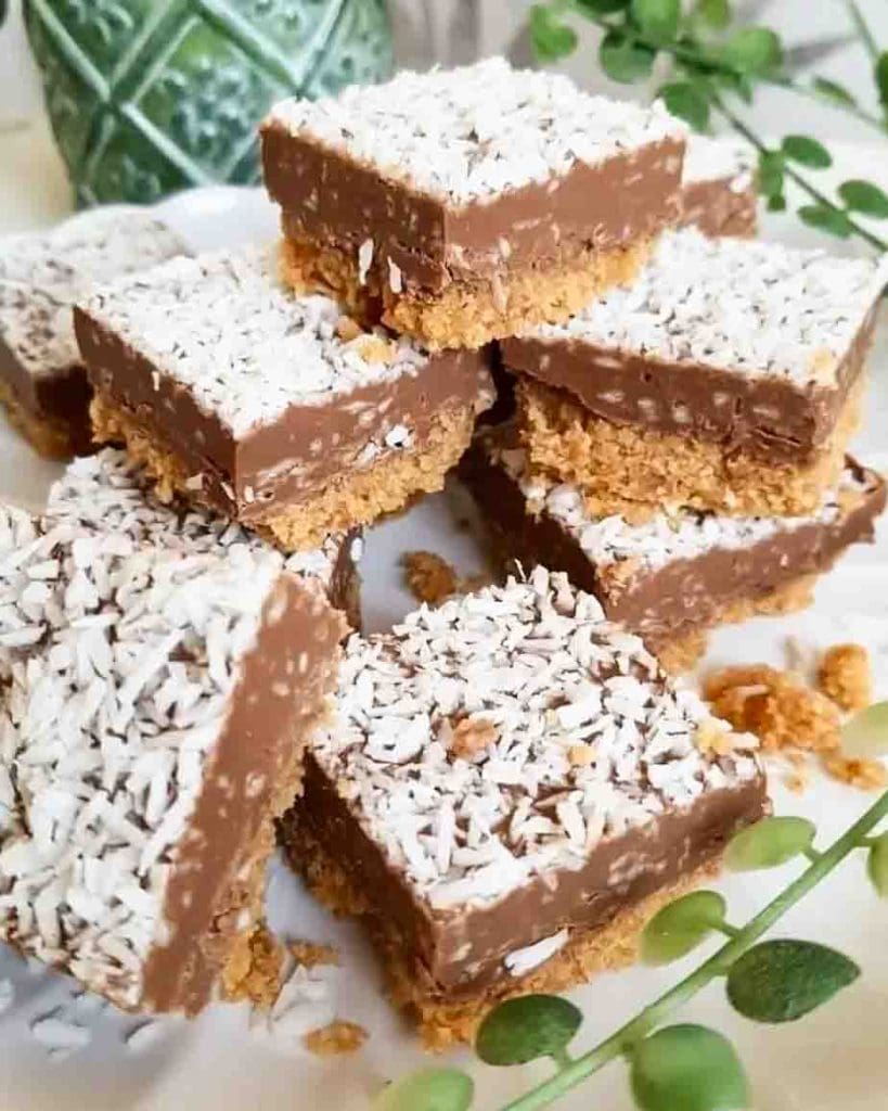 Nougat och kokosrutor 11 Nougat och kokosrutor | Receptskatt