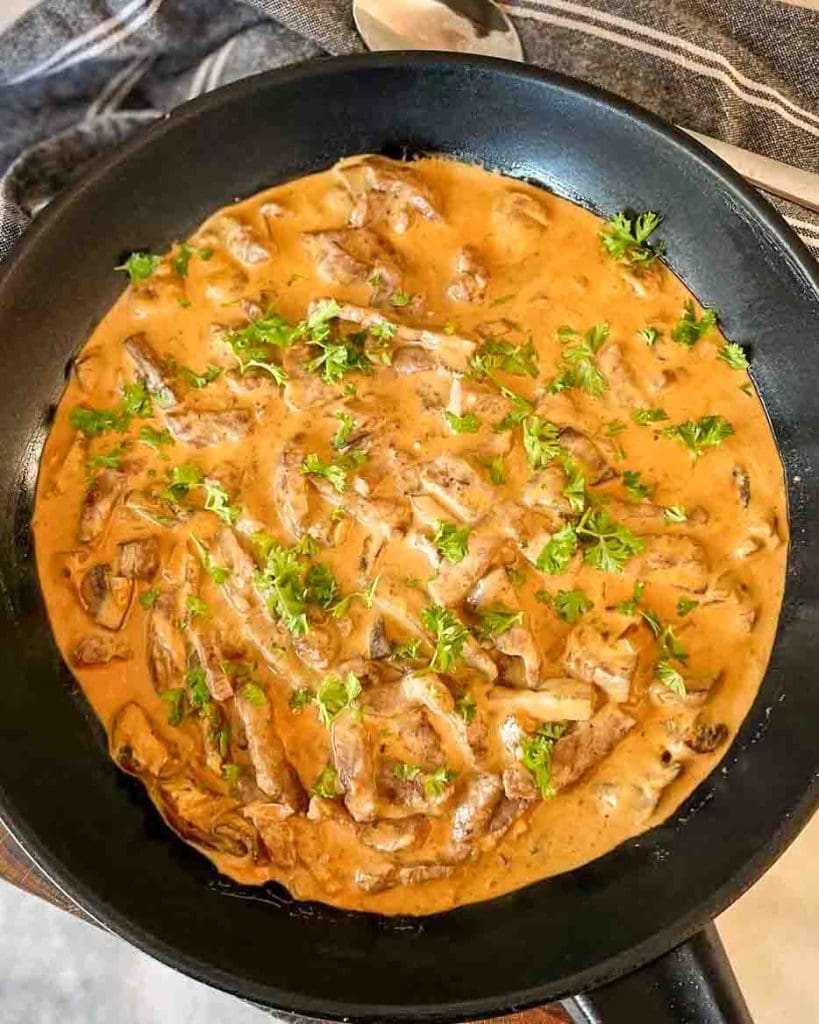 Pastasås med lövbiff och champinjoner 14 Pastasås med lövbiff och champinjoner | Receptskatt