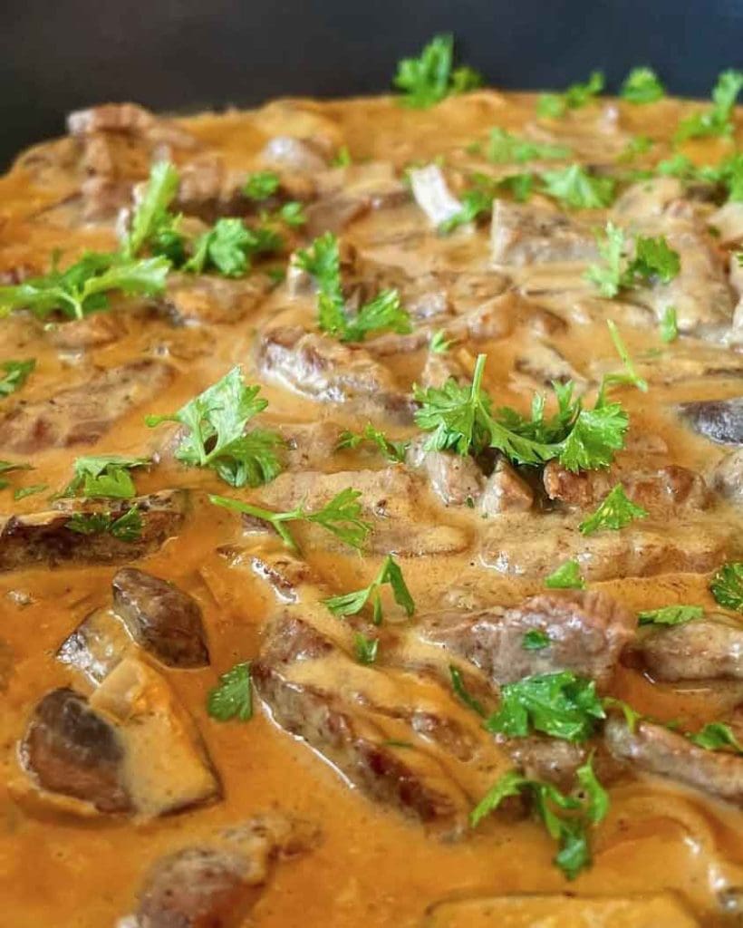 Pastasås med lövbiff och champinjoner 13 Pastasås med lövbiff och champinjoner | Receptskatt